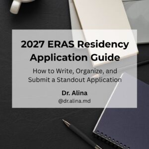 Residency Application ERAS Guide